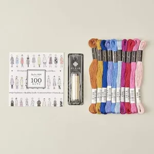 100 Ladies Embroidery Thread Pack