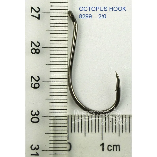 1000 x #2/0 Chemically Sharpened Octopus Beak Hooks Fishing Tackle