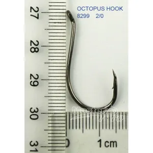 1000 x #2/0 Chemically Sharpened Octopus Beak Hooks Fishing Tackle