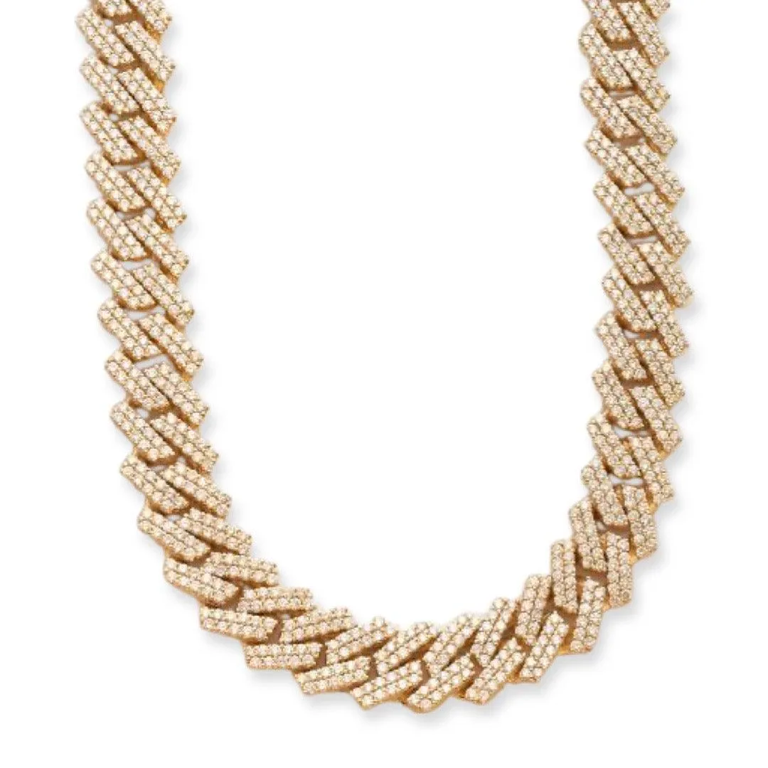 10KY 44.54CTW DIAMOND SQUARE LINK MIAMI CUBAN