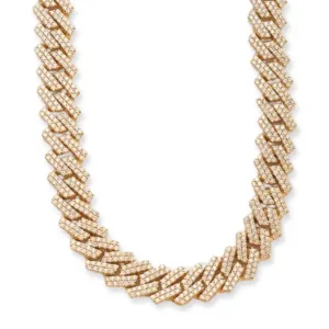 10KY 44.54CTW DIAMOND SQUARE LINK MIAMI CUBAN