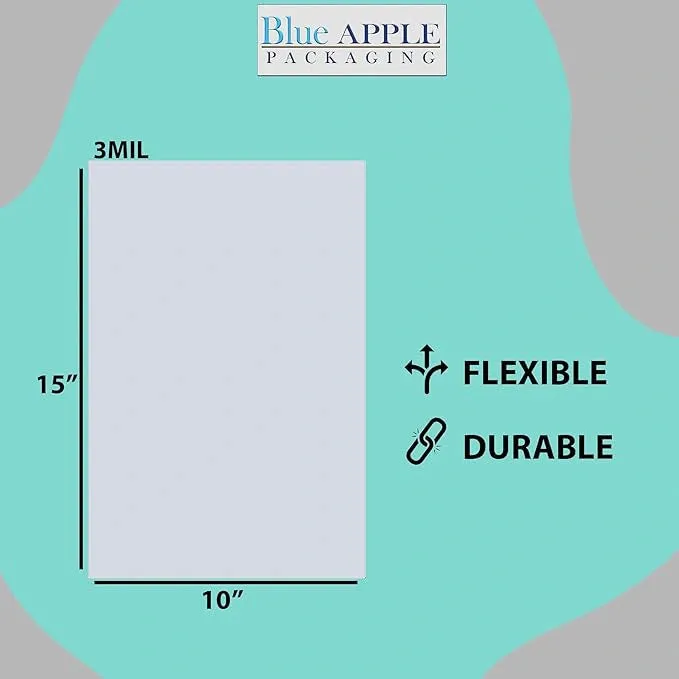 10X15 inches Vacuum Seal Bags for Food Packaging 3 Mil Co-Extruded
