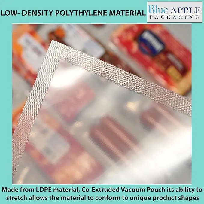 10X22 inches Vacuum Seal Bags for Food Packaging 3 Mil Co-Extruded