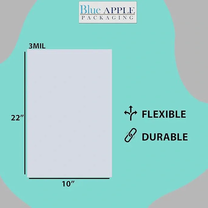10X22 inches Vacuum Seal Bags for Food Packaging 3 Mil Co-Extruded