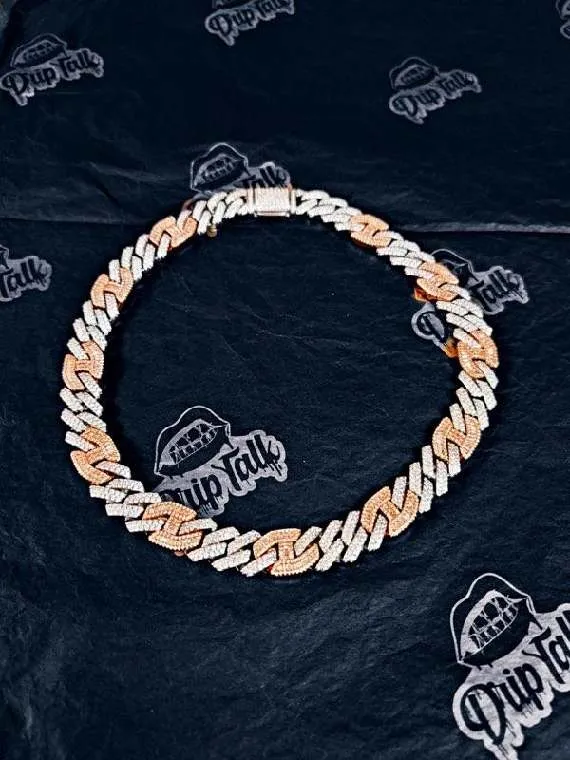 14MM GUCCI CURVED LINK CHAIN