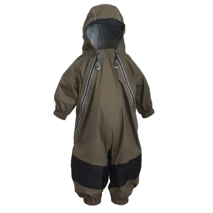 2 Zipper Fleece Lined Rain Suit - Multiple Colours