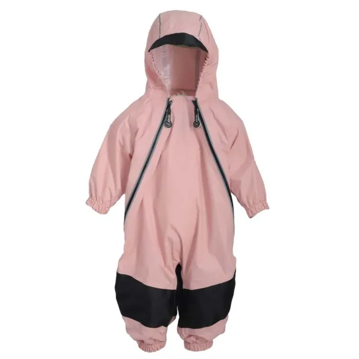 2 Zipper Fleece Lined Rain Suit - Multiple Colours