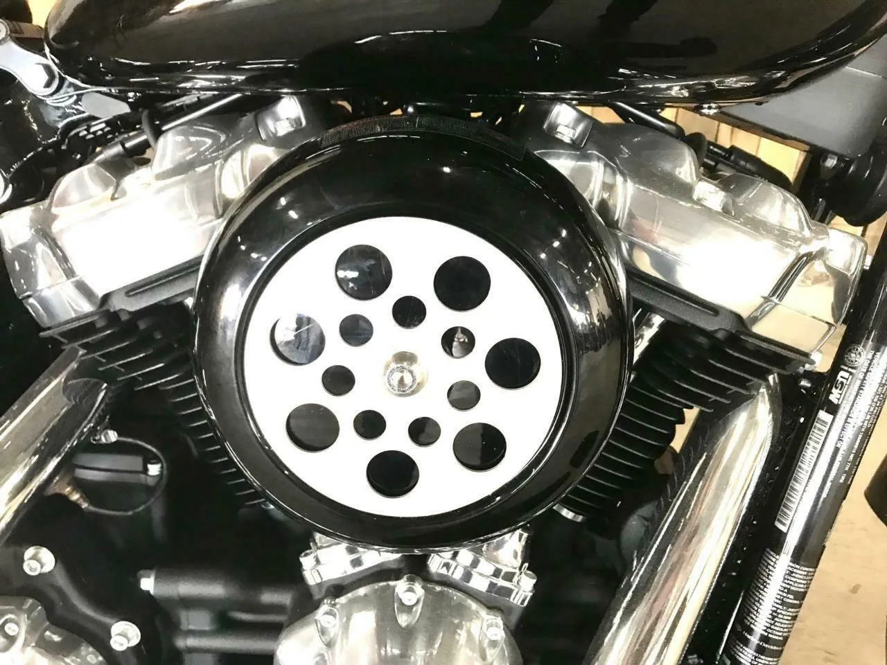 2018-2025 Harley Softail Stainless Steel Air Cleaner Trim Slim Heritage Street Bob