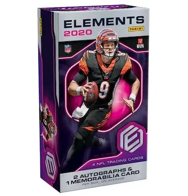 2020 Panini Elements Football Hobby Trading Cards