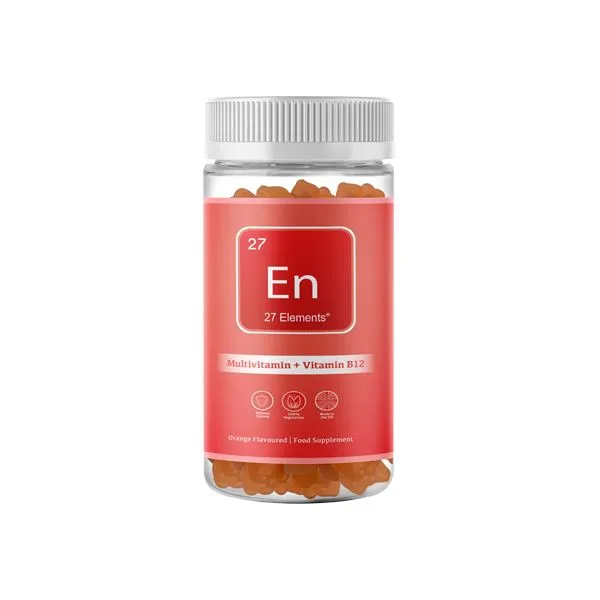 27 Elements Vitamin B12   Multivitamin Gummies - 1 Month Supply