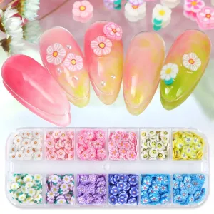3D Slice Flowers Set - 12 styles #8