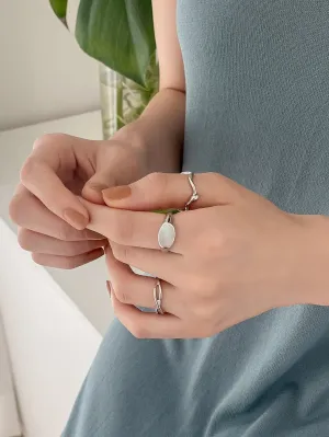 3pcs Minimalist Ring - Silver