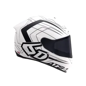 6D ATR-2 Aero Helmet (White) XL