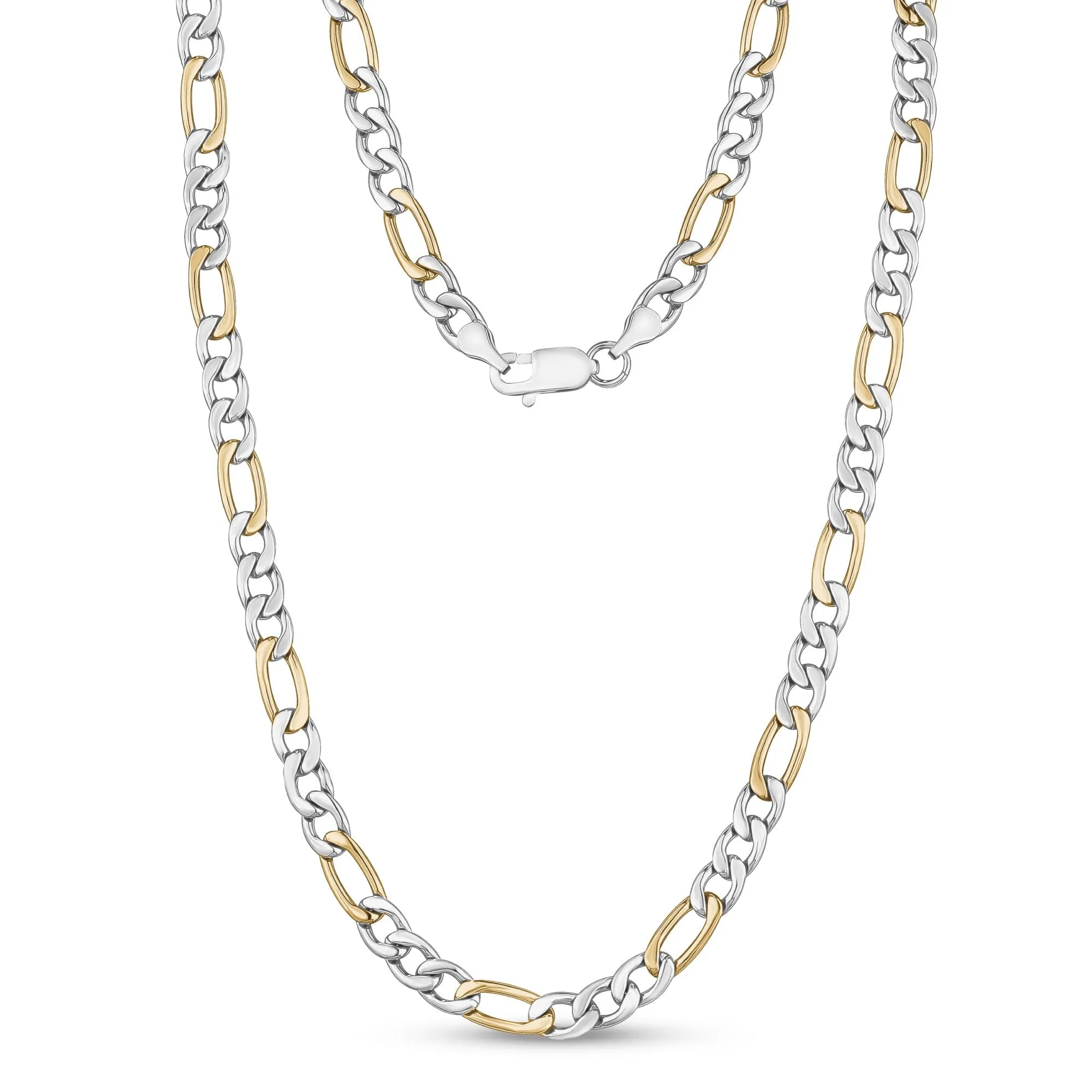 7mm Figaro Link Chain