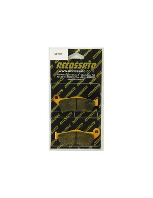 Accossato Brake Pads Kit For Motorcycle, AGPA29ST (Front) & (Rear)