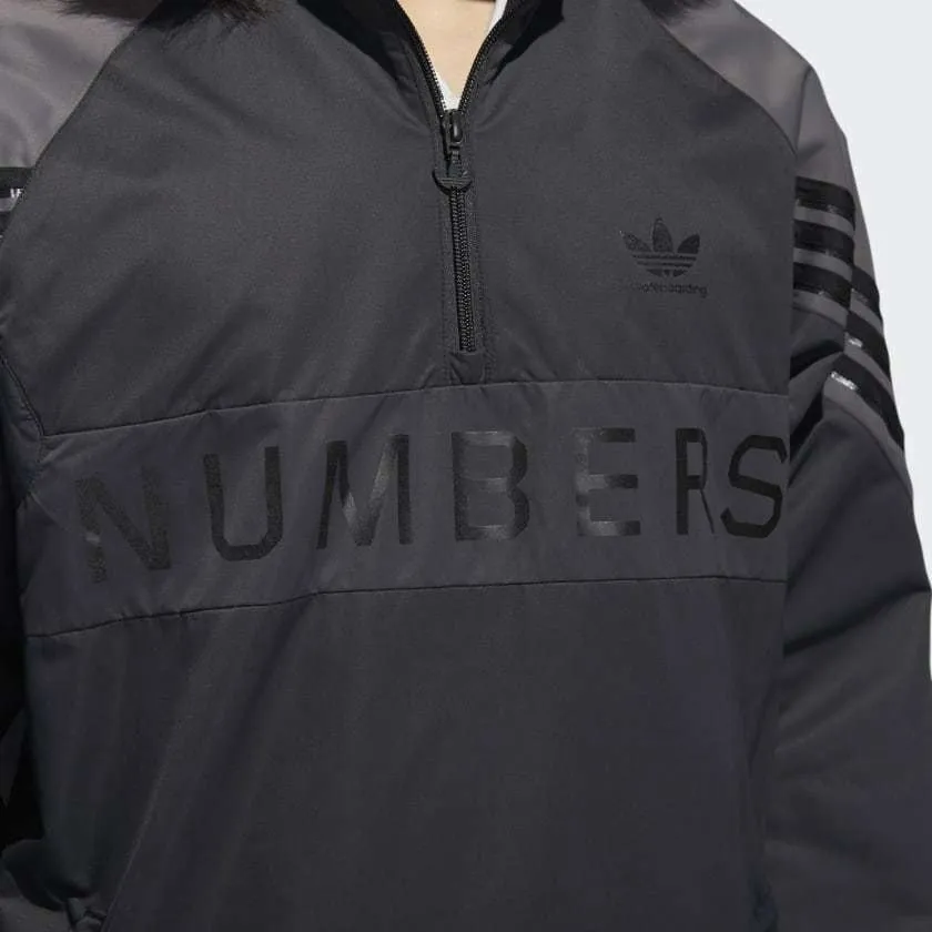 Adidas Skateboarding Numbers Edition Track Jacket Black/Grey Five/Carbon