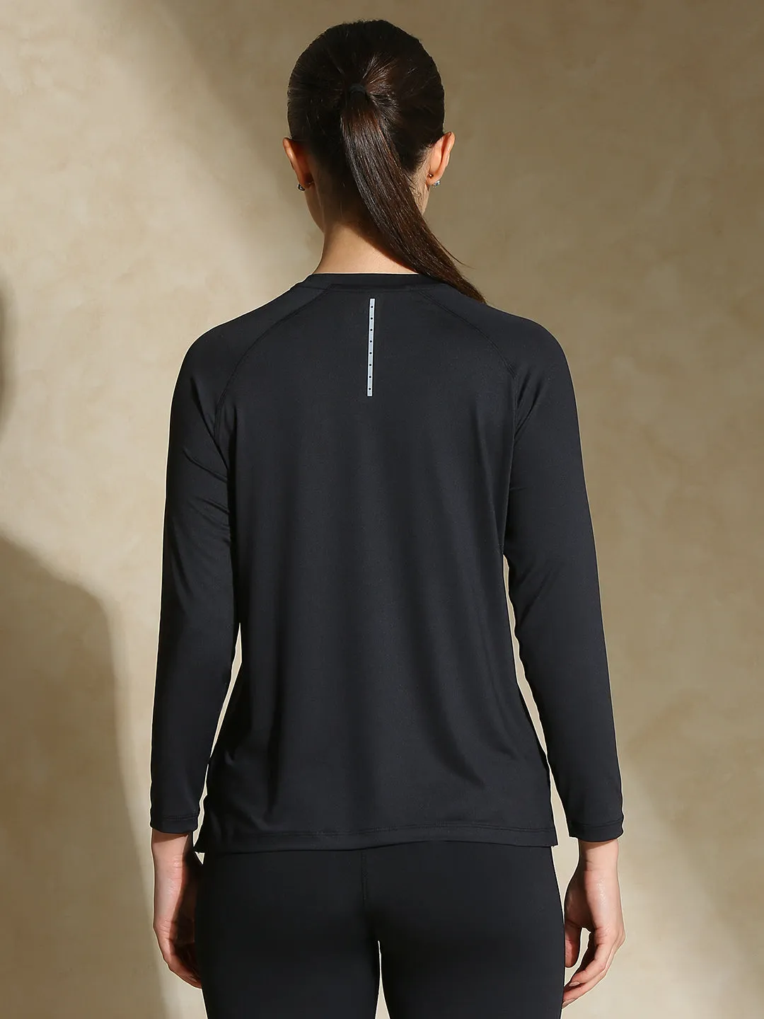 Aero TraqDry Long Sleeve Tee Black