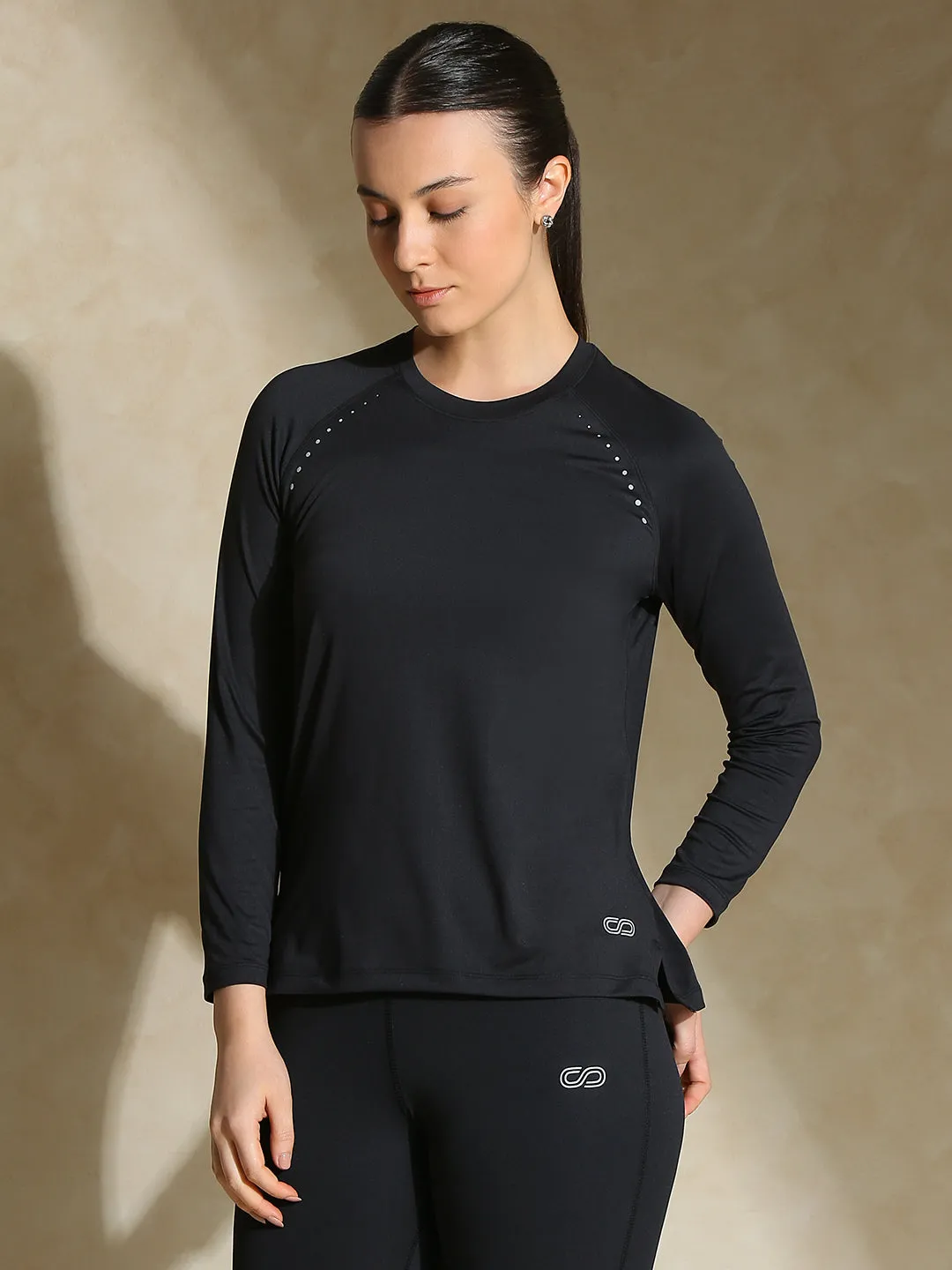 Aero TraqDry Long Sleeve Tee Black