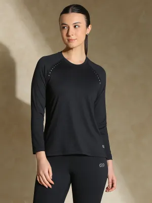 Aero TraqDry Long Sleeve Tee Black