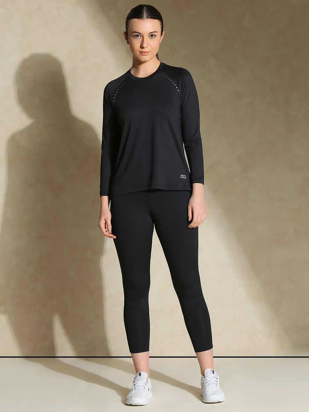Aero TraqDry Long Sleeve Tee Black