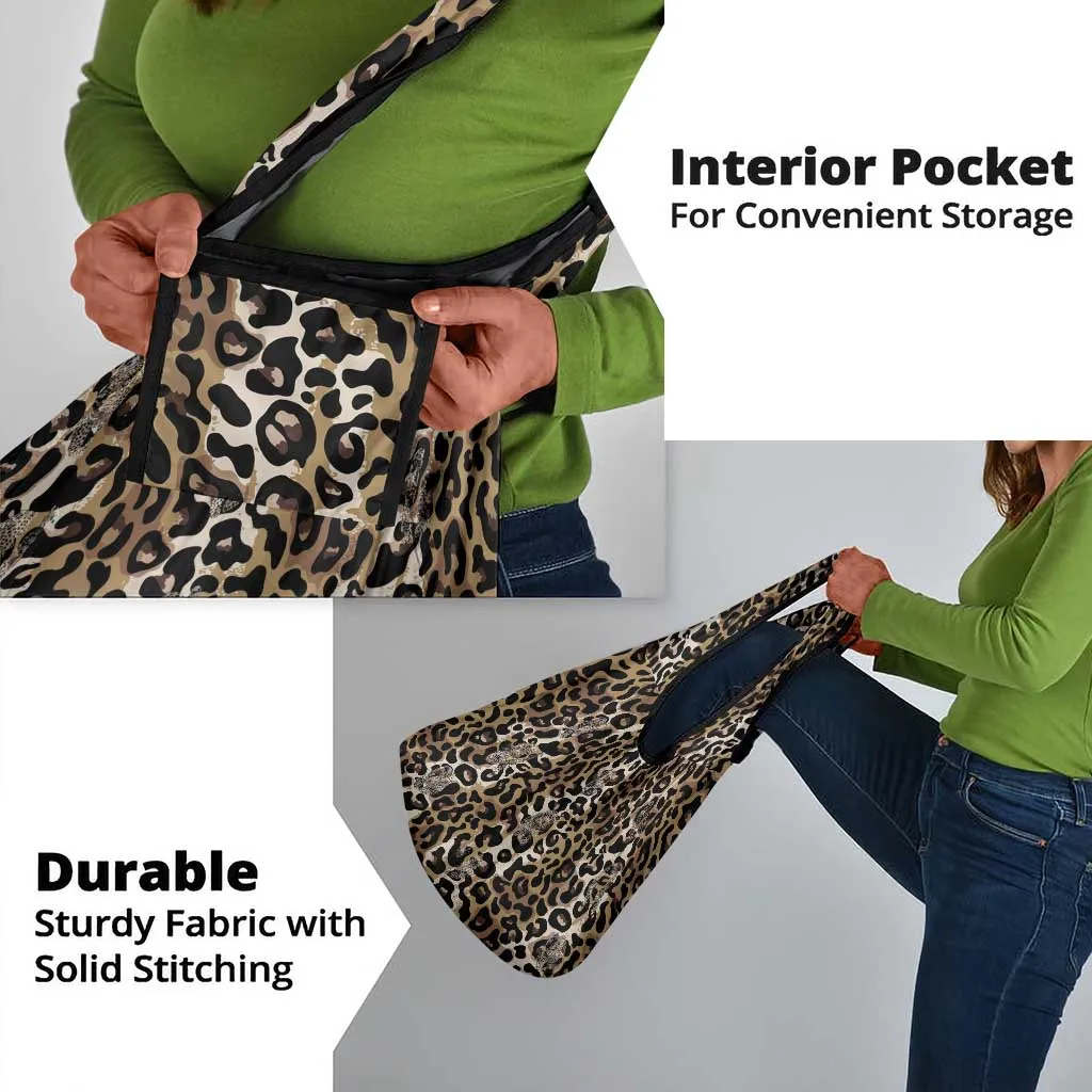 African Leopard Skin Pattern Grocery Bag LT15