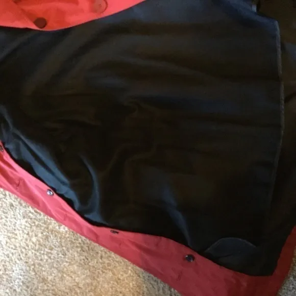 🆕All weather coat dark red