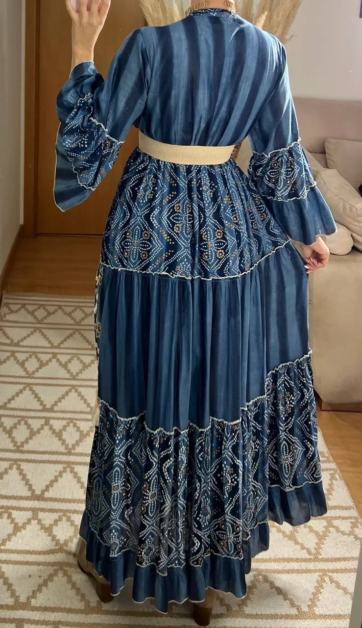 Aura Boho Chic Maxi Dress