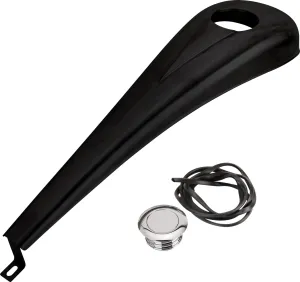 Bagger Nation DDK-S-08-OEM-B Steel Dash - Gloss Black