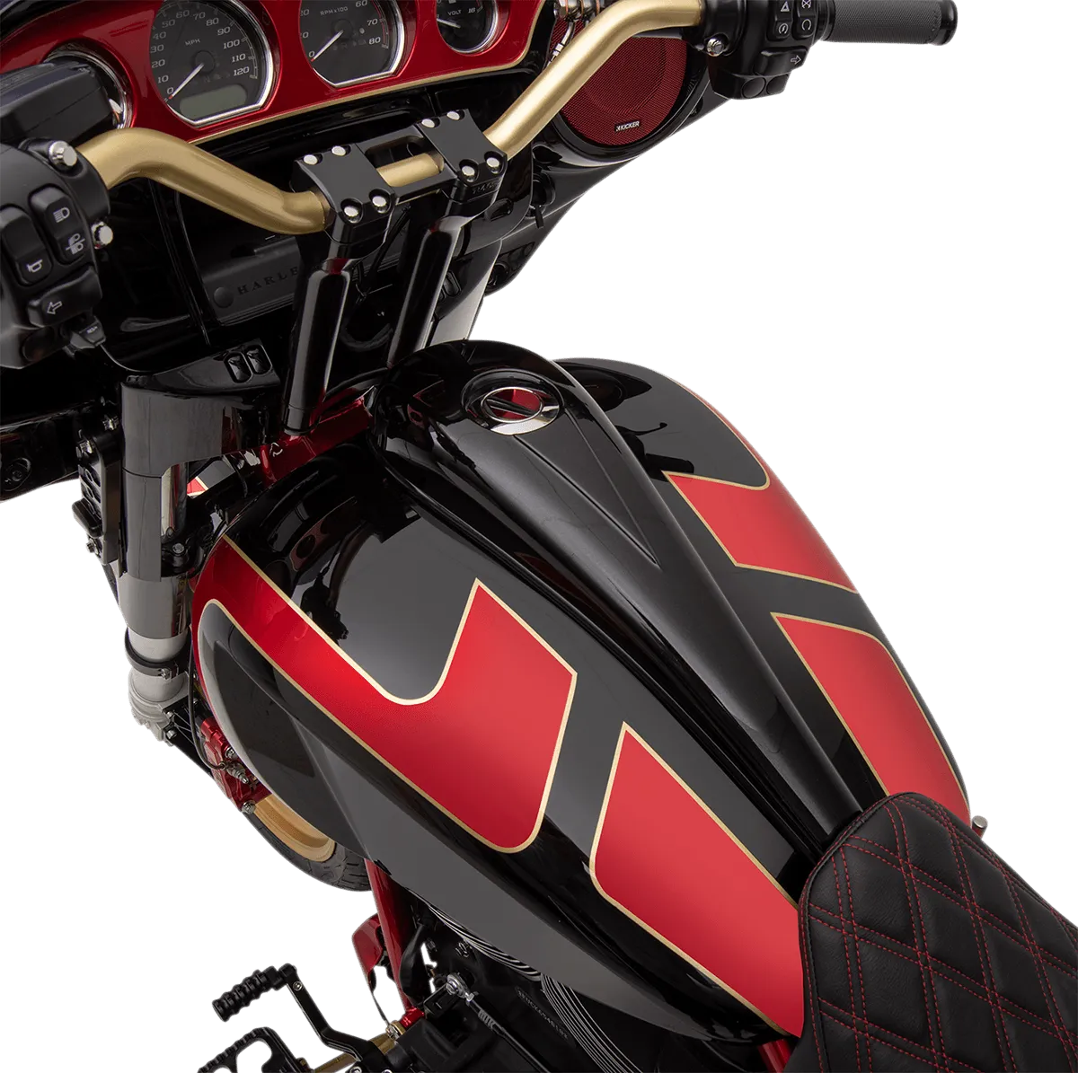 Bagger Nation DDK-S-08-OEM-R Steel Dash - Raw