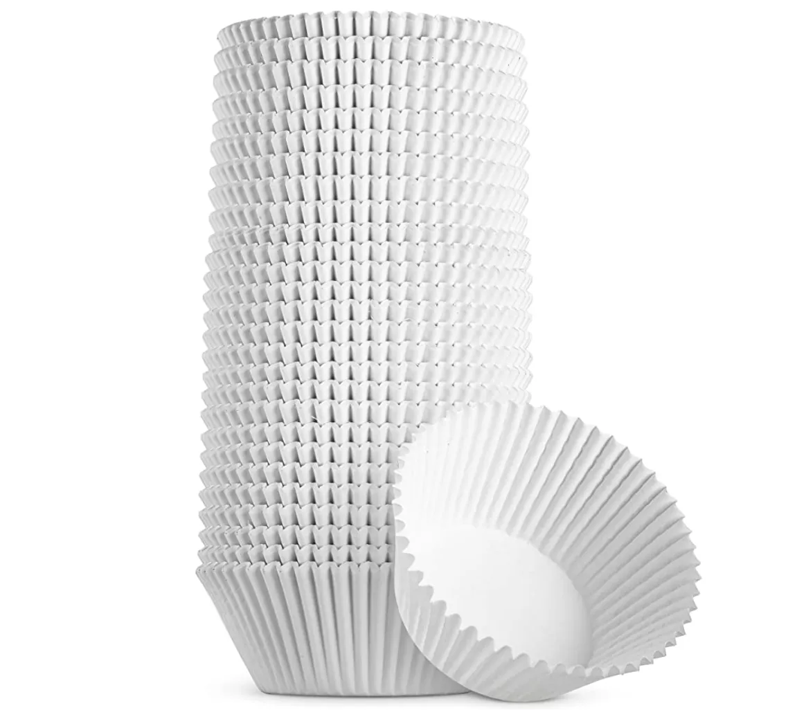 Baking Cups - White case of 10,000