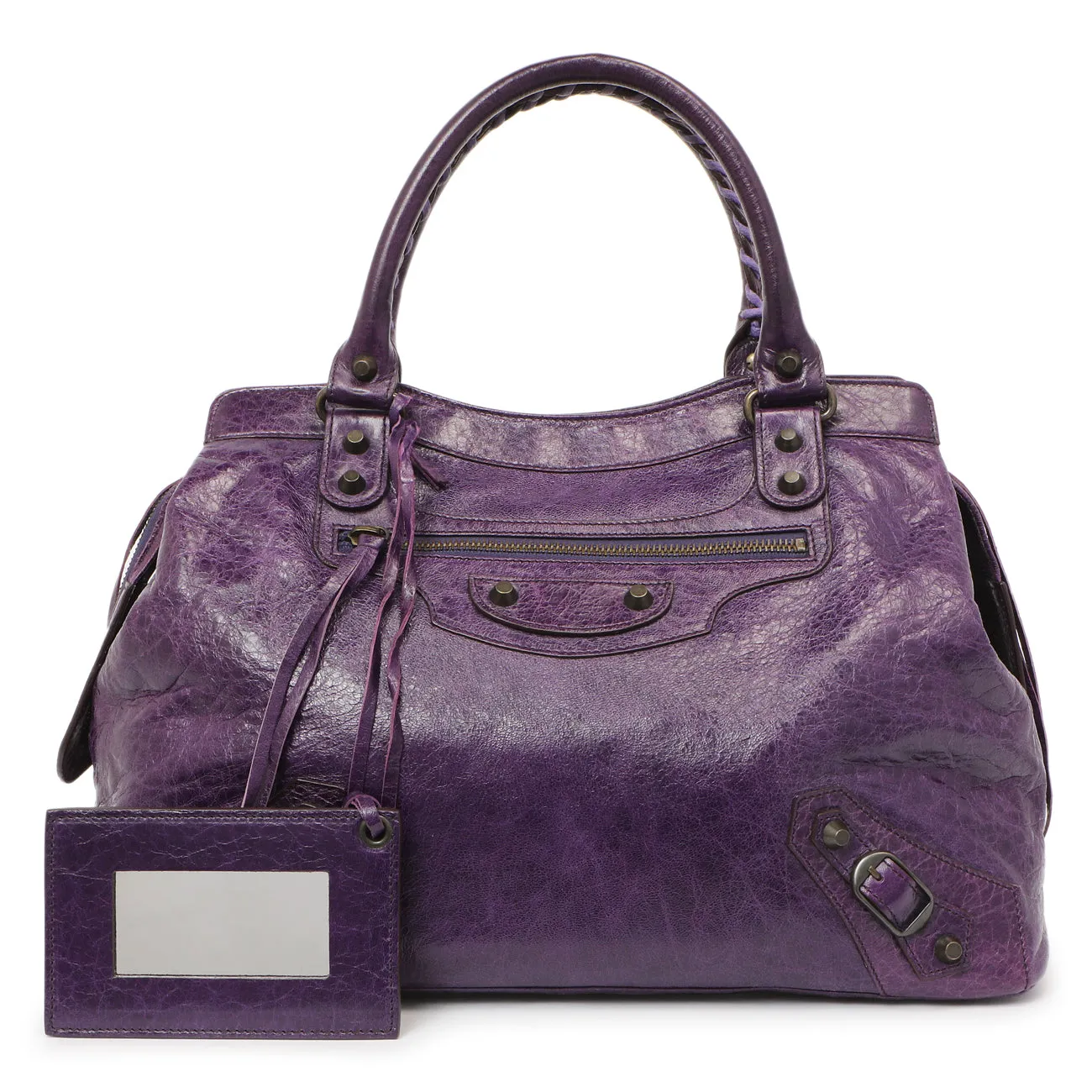 Balenciaga Violet Chevre Step
