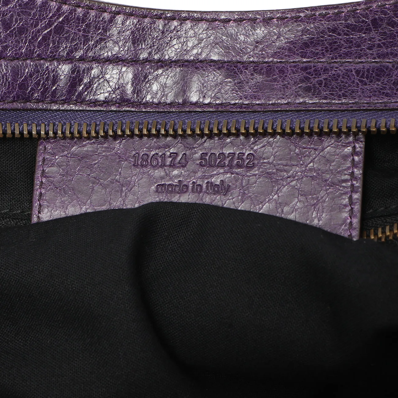Balenciaga Violet Chevre Step
