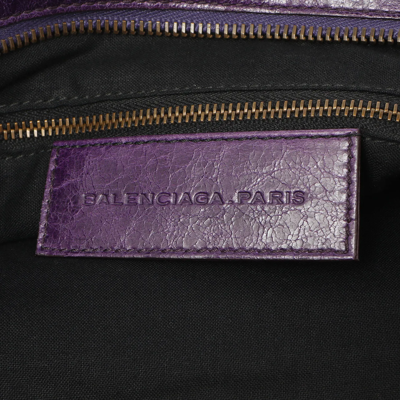 Balenciaga Violet Chevre Step