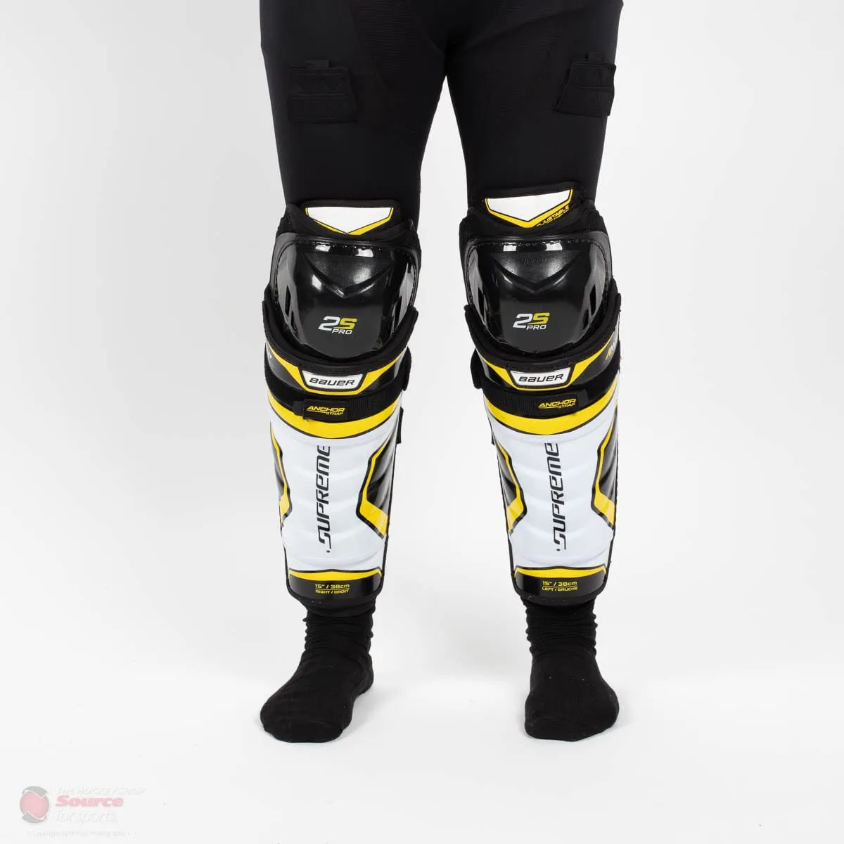 Bauer Supreme 2S Pro Junior Hockey Shin Guards