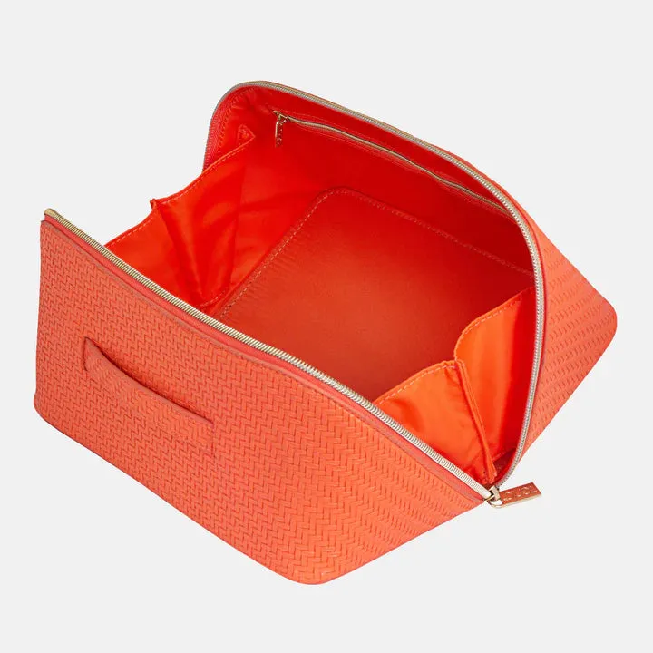 BEAUTY BAG | TANGERINE