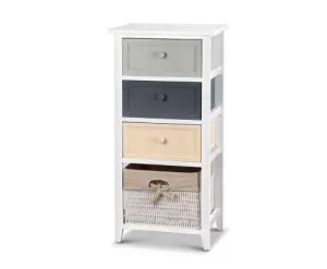 Bedroom Storage Cabinet - White