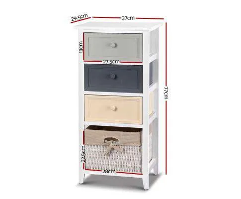 Bedroom Storage Cabinet - White