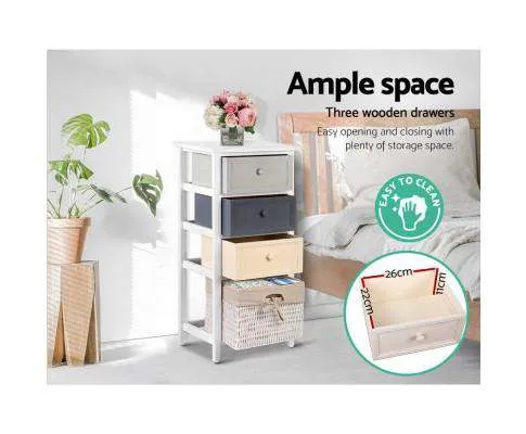 Bedroom Storage Cabinet - White
