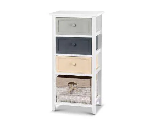 Bedroom Storage Cabinet - White