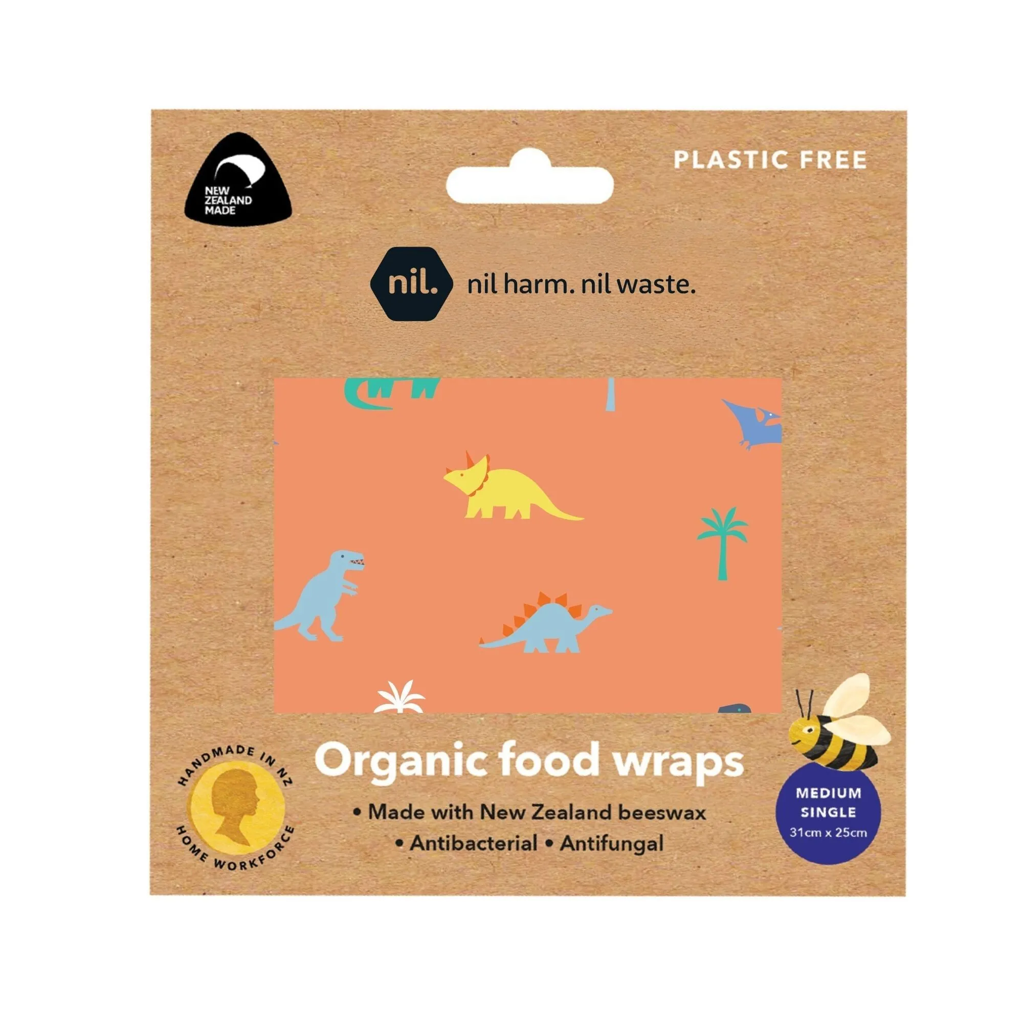 beeswax food wraps (child designs)