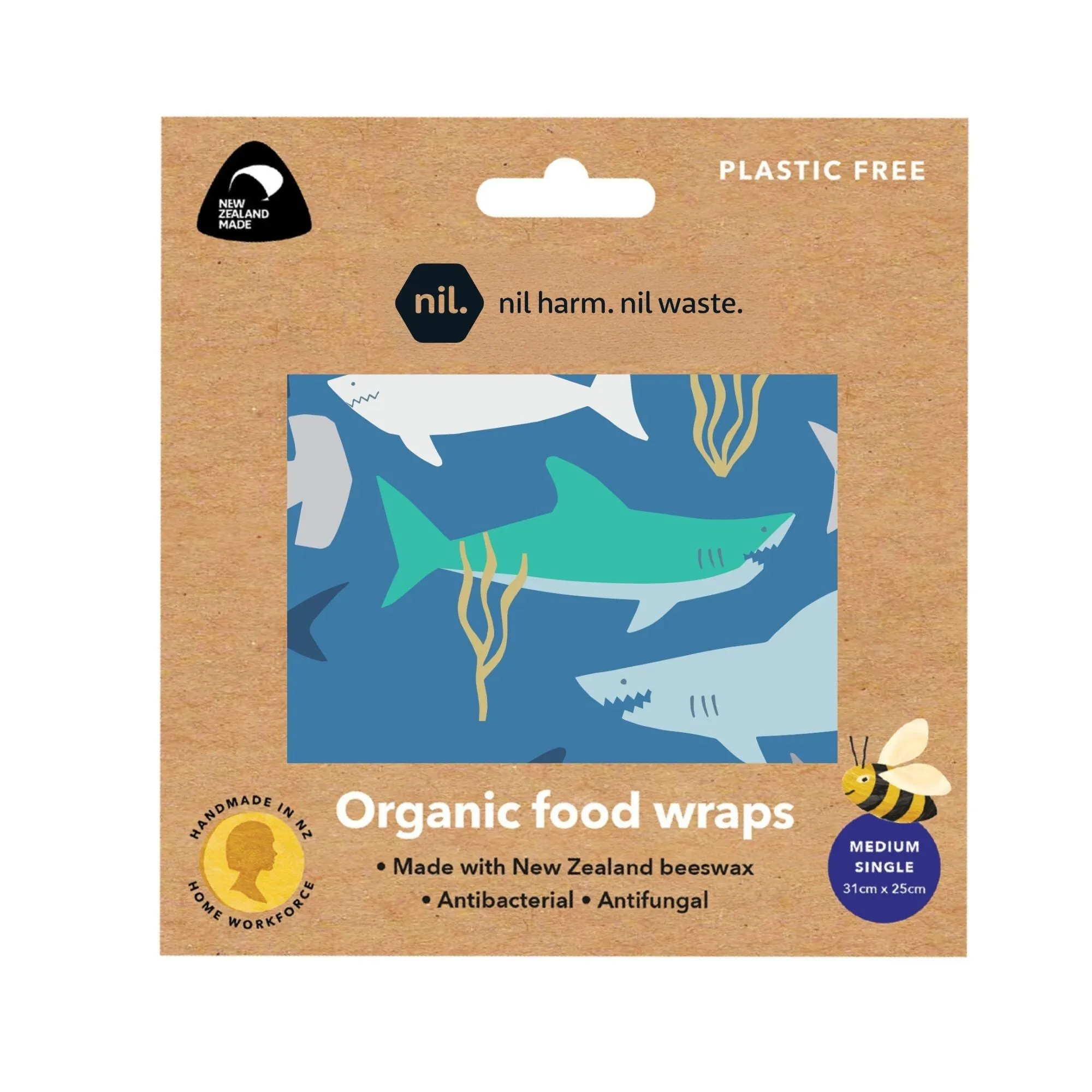 beeswax food wraps (child designs)