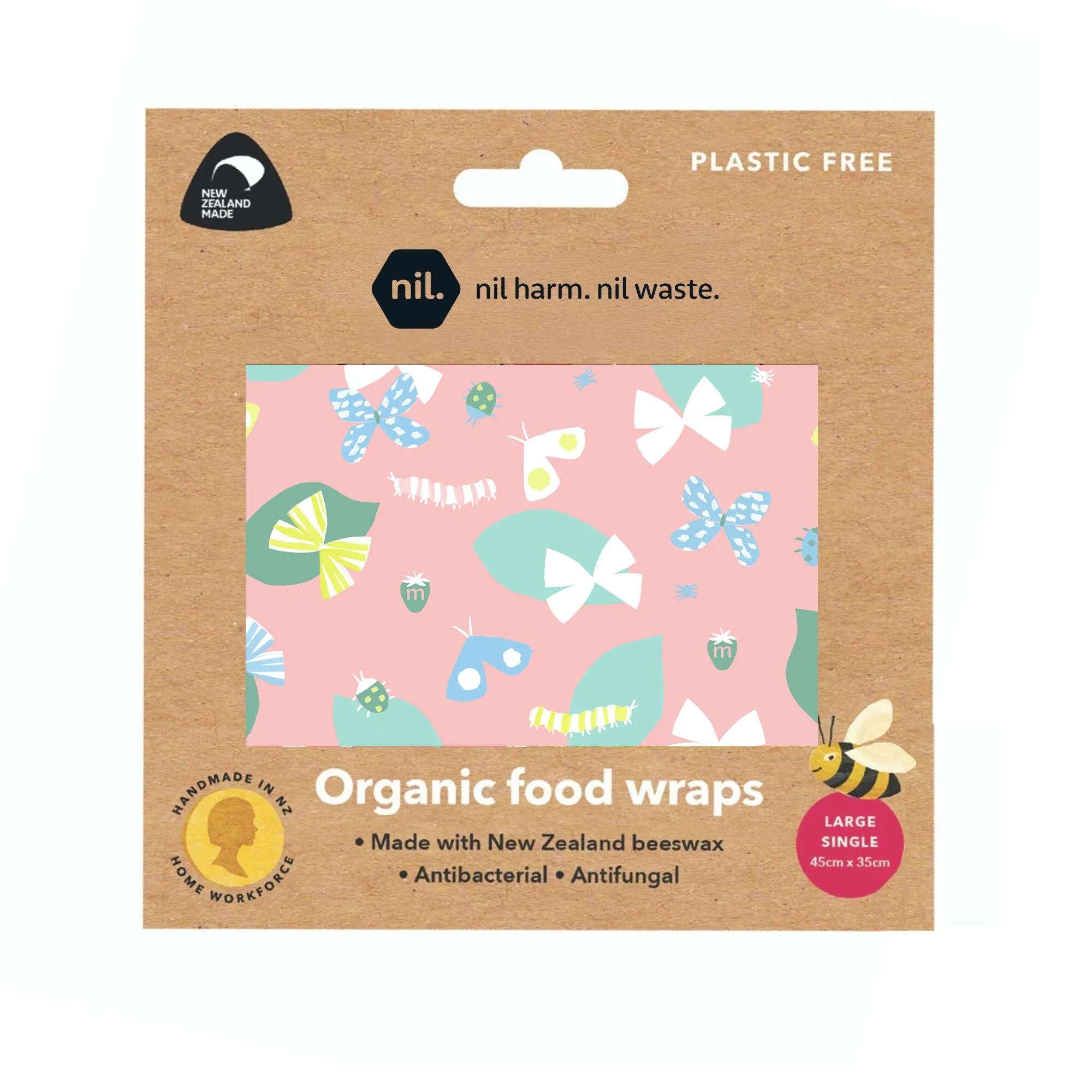 beeswax food wraps (child designs)