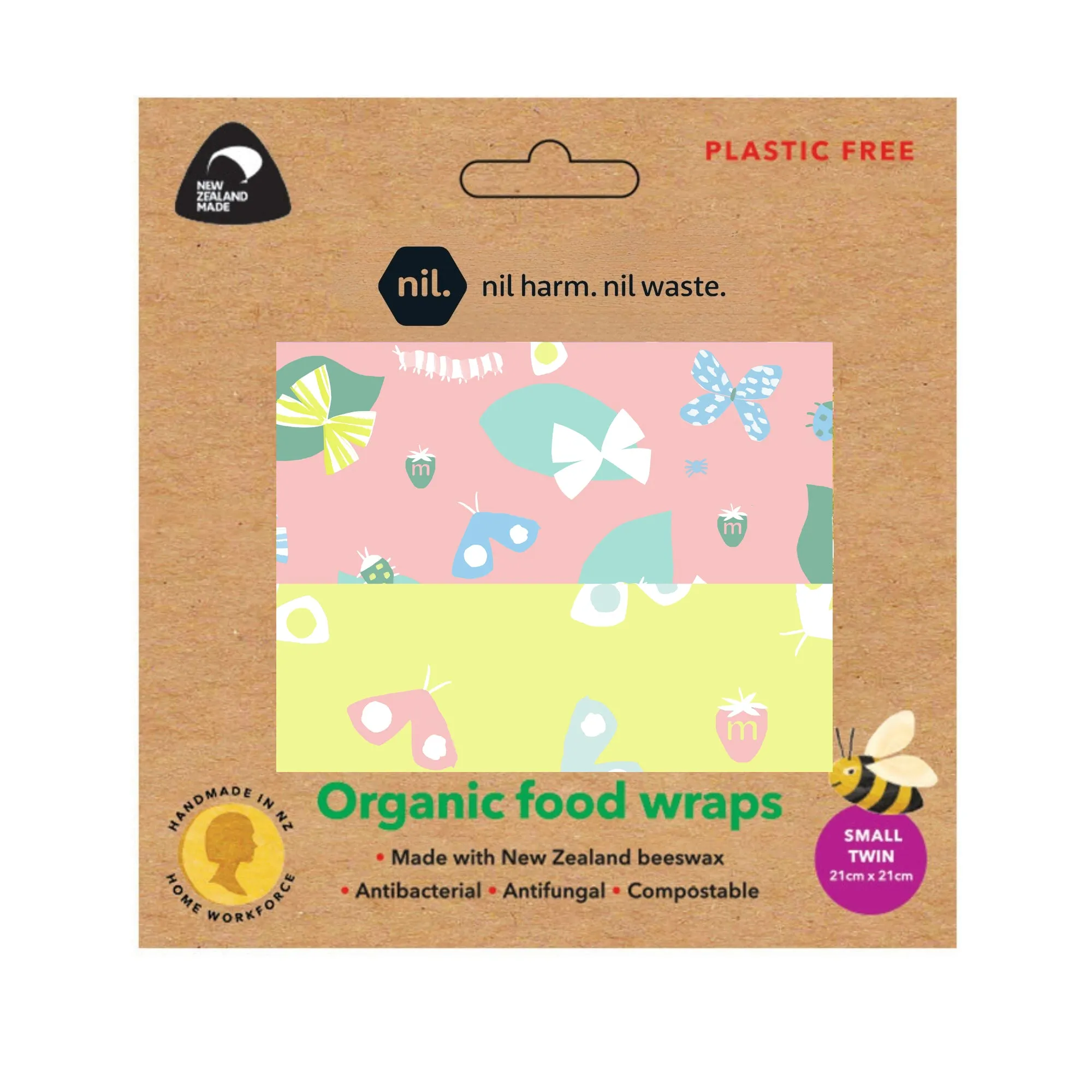 beeswax food wraps (child designs)
