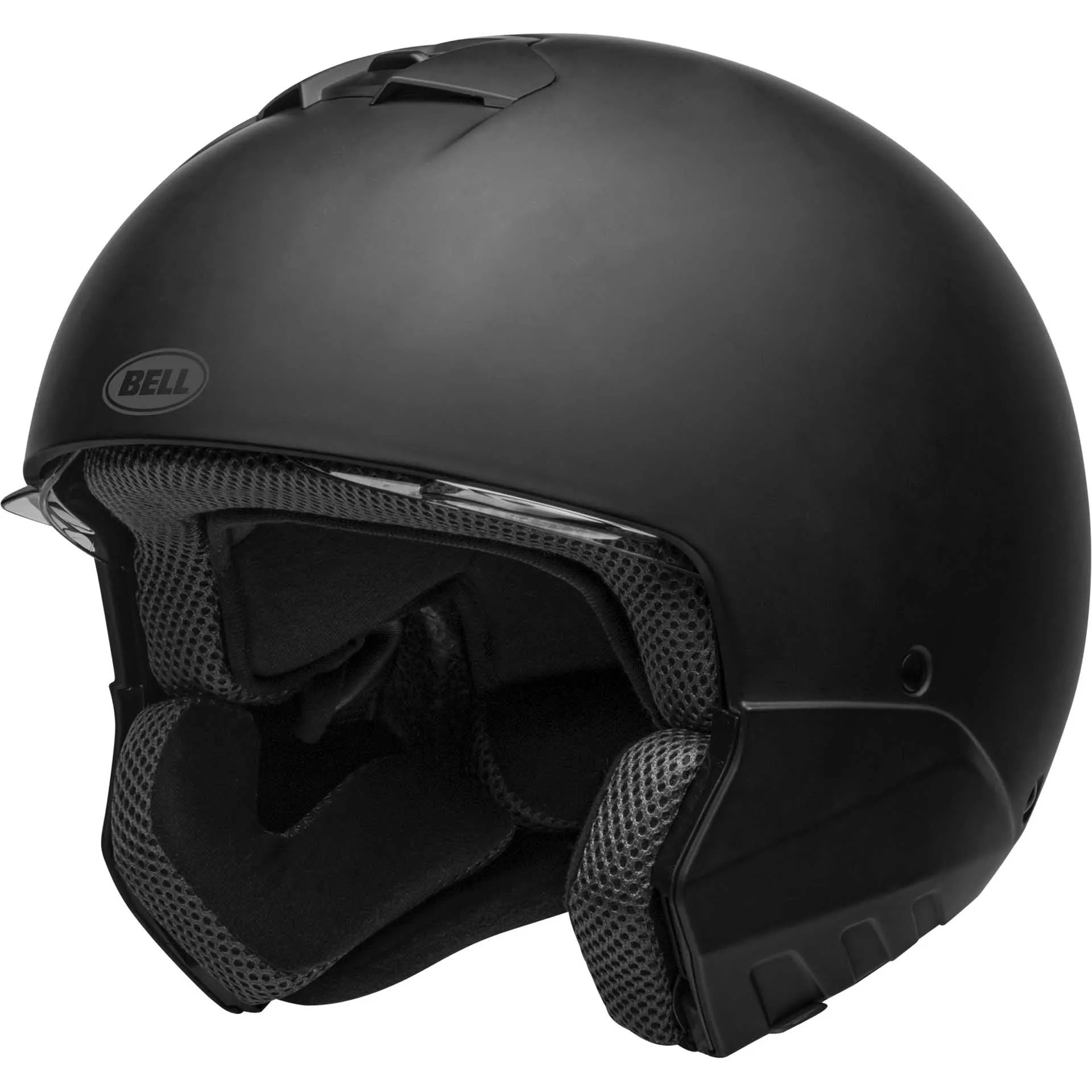 Bell Broozer Motorcycle Full Face Helmet Matte Black