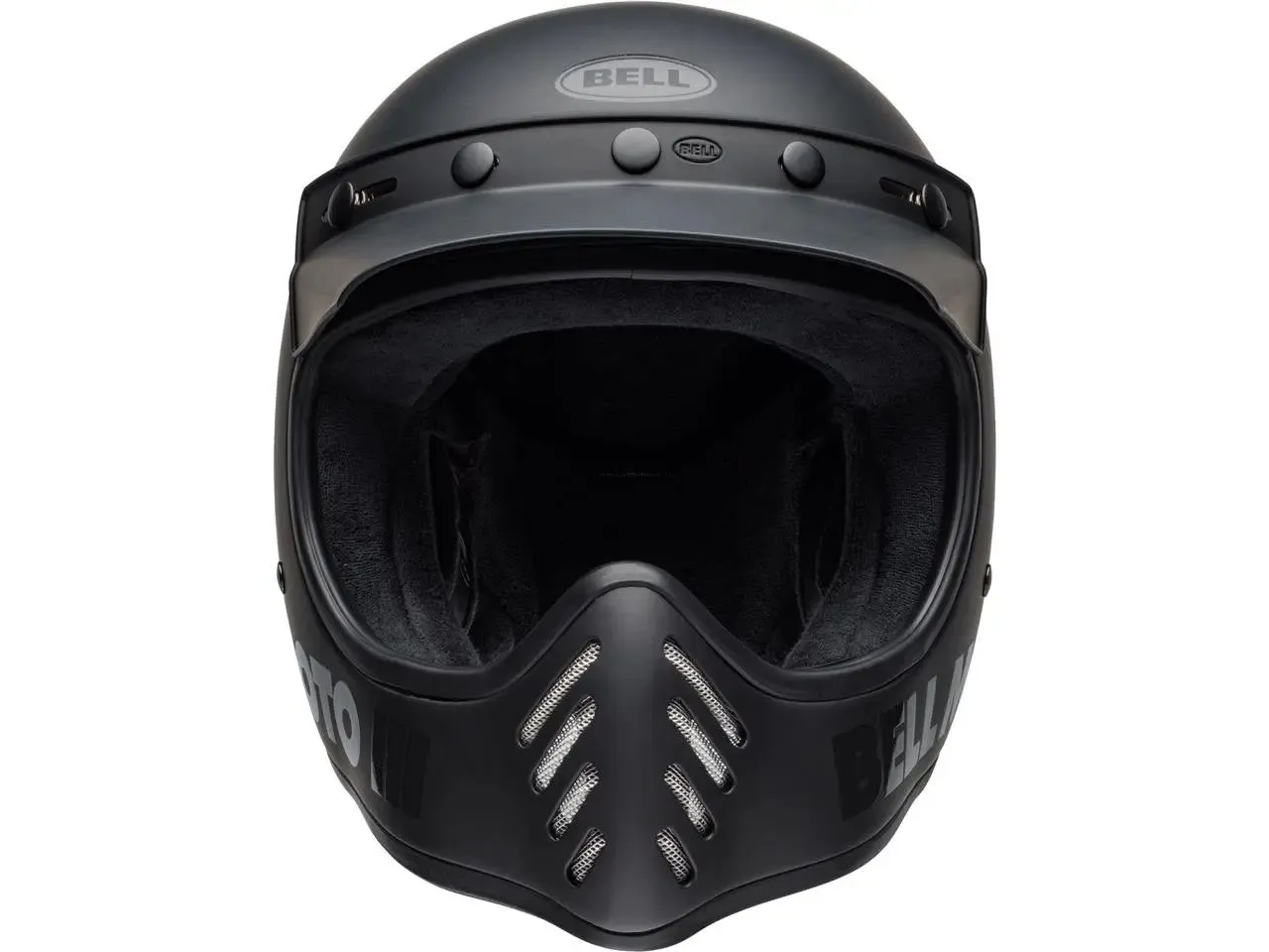 BELL Moto-3 Helmet Classic Matte/Gloss Blackout