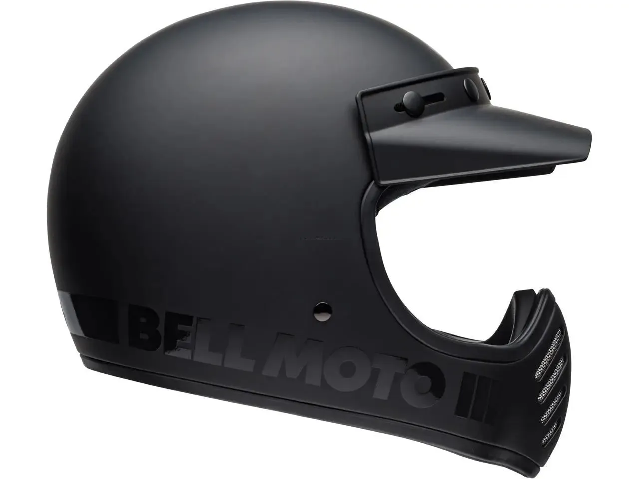 BELL Moto-3 Helmet Classic Matte/Gloss Blackout