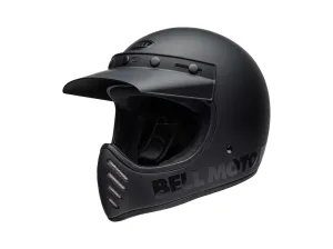 BELL Moto-3 Helmet Classic Matte/Gloss Blackout