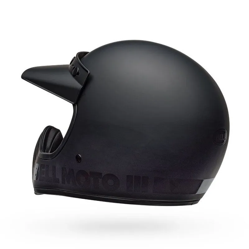Bell Moto-3 Helmet - Matte Blackout