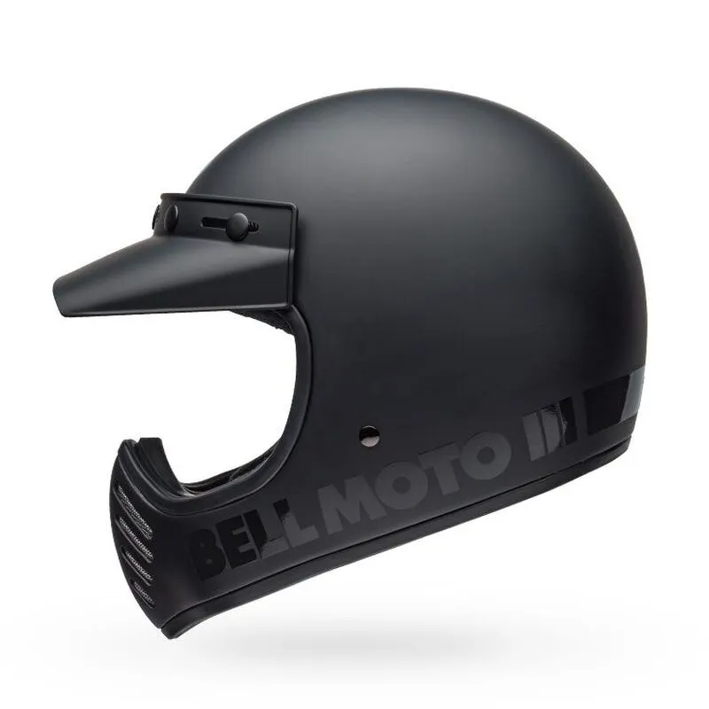 Bell Moto-3 Helmet - Matte Blackout