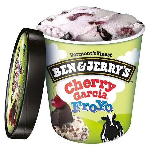 Ben & Jerry's Cherry Garcia FroYo (Pint)